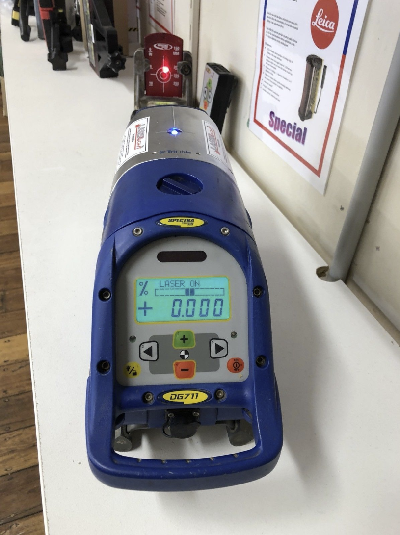 Spectra shop laser transit