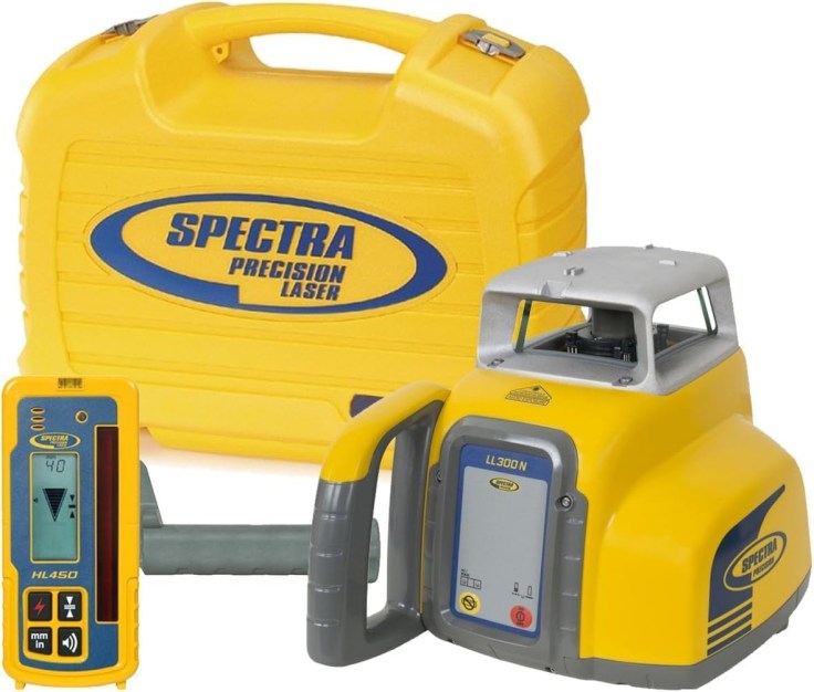Spectra-LL300N-Laser-Level-with-HL450-Recharge-Kit