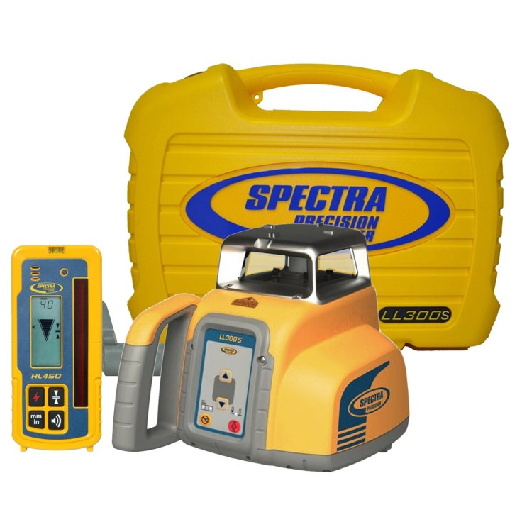 Spectra-LL300S-Laser-Level-with-HL450-Recharge-Kit